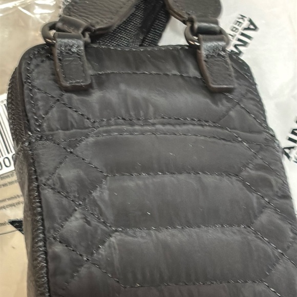 Aimee Kestenberg Black Just Saying Crossbody Stadium Bag NWT - Picture 5 of 7